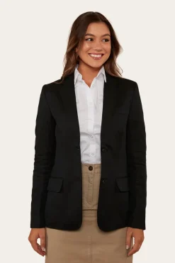 Sale Ringers Western Amelia Womens Blazer - Black