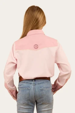 Discount Ringers Western Annie Kids Western Shirt - Pink