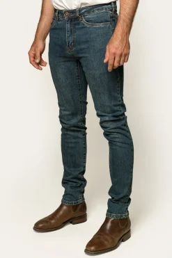 Outlet Ringers Western Austin Mens Slim Fit Jeans - True Blue