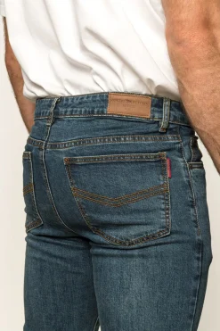 Outlet Ringers Western Austin Mens Slim Fit Jeans - True Blue