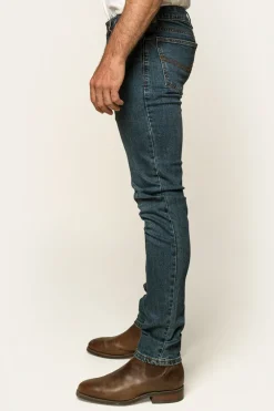 Outlet Ringers Western Austin Mens Slim Fit Jeans - True Blue