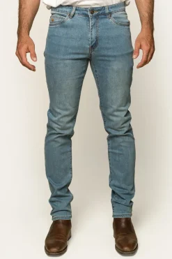 Best Ringers Western Austin Mens Slim Fit Jeans - Vintage Light Blue