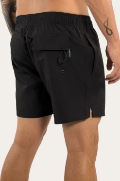Outlet Ringers Western AVOCA Mens Swim Short - Black