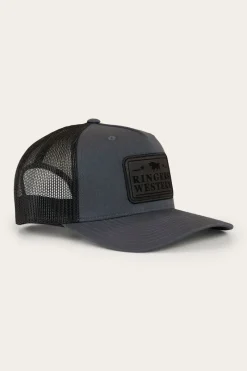 Ringers Western Awol Trucker Cap - Charcoal/Black