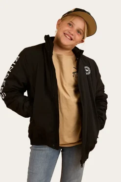 Outlet Ringers Western Balmoral Kids Jacket - Black