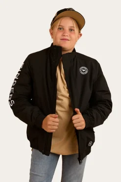 Outlet Ringers Western Balmoral Kids Jacket - Black