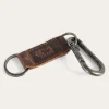 New Ringers Western Banjo Keyring - Burnt Brown