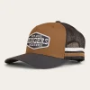 Hot Ringers Western Banks Trucker Cap - Clay