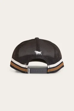 Hot Ringers Western Banks Trucker Cap - Clay