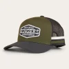New Ringers Western Banks Trucker Cap - Military Green
