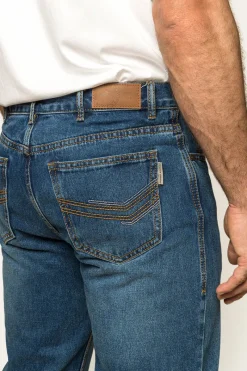 Discount Ringers Western Barrington Mens Slim Fit Jean - Dark Wash Blue
