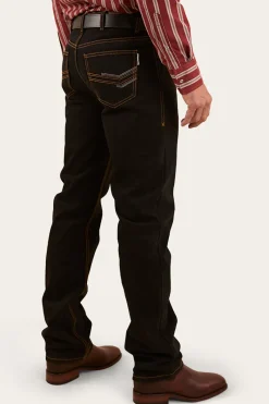 Clearance Ringers Western Barrington Mens Slim Fit Jean - Black