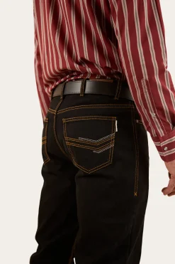 Clearance Ringers Western Barrington Mens Slim Fit Jean - Black