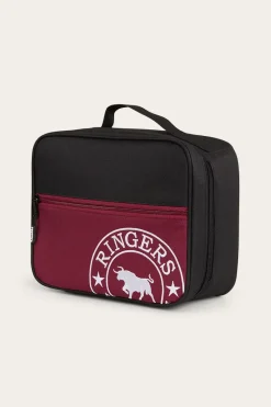 New Ringers Western Baxter Lunch Box - Burgundy/Black
