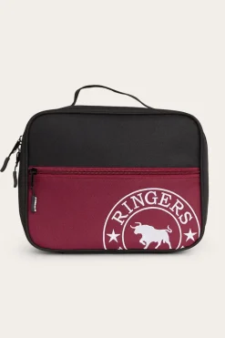 New Ringers Western Baxter Lunch Box - Burgundy/Black