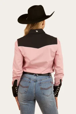 Online Ringers Western Bellingen Womens Western Shirt - Rosey Pink