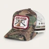 Online Ringers Western Big Buck Deep Fit Trucker Cap - Camo