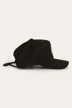 Hot Ringers Western Big Catch Tech Baseball Cap - Black Camo