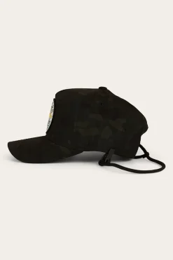 Hot Ringers Western Big Catch Tech Baseball Cap - Black Camo