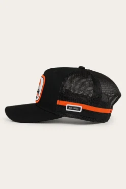 Ringers Western Big Rig Trucker Cap - Black