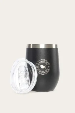 Sale Ringers Western Bindi Wine Cup - Black