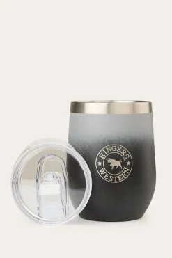 Ringers Western Bindi Wine Cup - Black / Silver
