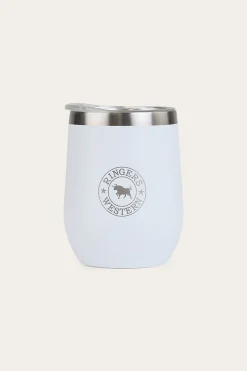 Clearance Ringers Western Bindi Wine Cup - White