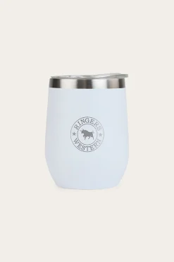 Clearance Ringers Western Bindi Wine Cup - White