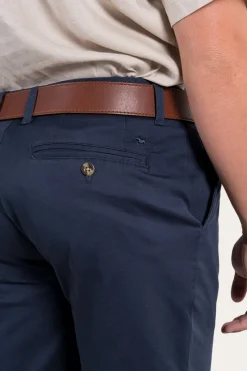 Hot Ringers Western Bingara Mens Chino Short - Dark Navy
