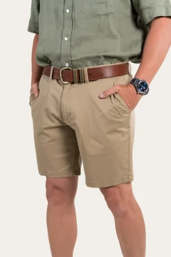 Ringers Western Bingara Mens Chino Short - Clay