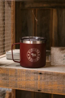 Ringers Western Brew Mug - Maroon