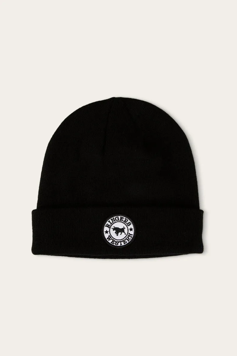 Clearance Ringers Western Brunswick Beanie - Black
