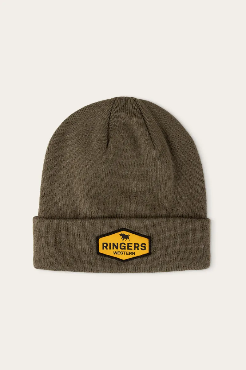Discount Ringers Western Brunswick Beanie - Military Green