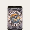 Outlet Ringers Western Buckin Barra Stubby Cooler - Black Camo