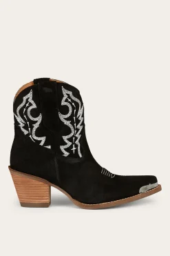 Discount Ringers Western Catalina Womens Western Boot - Black Suede