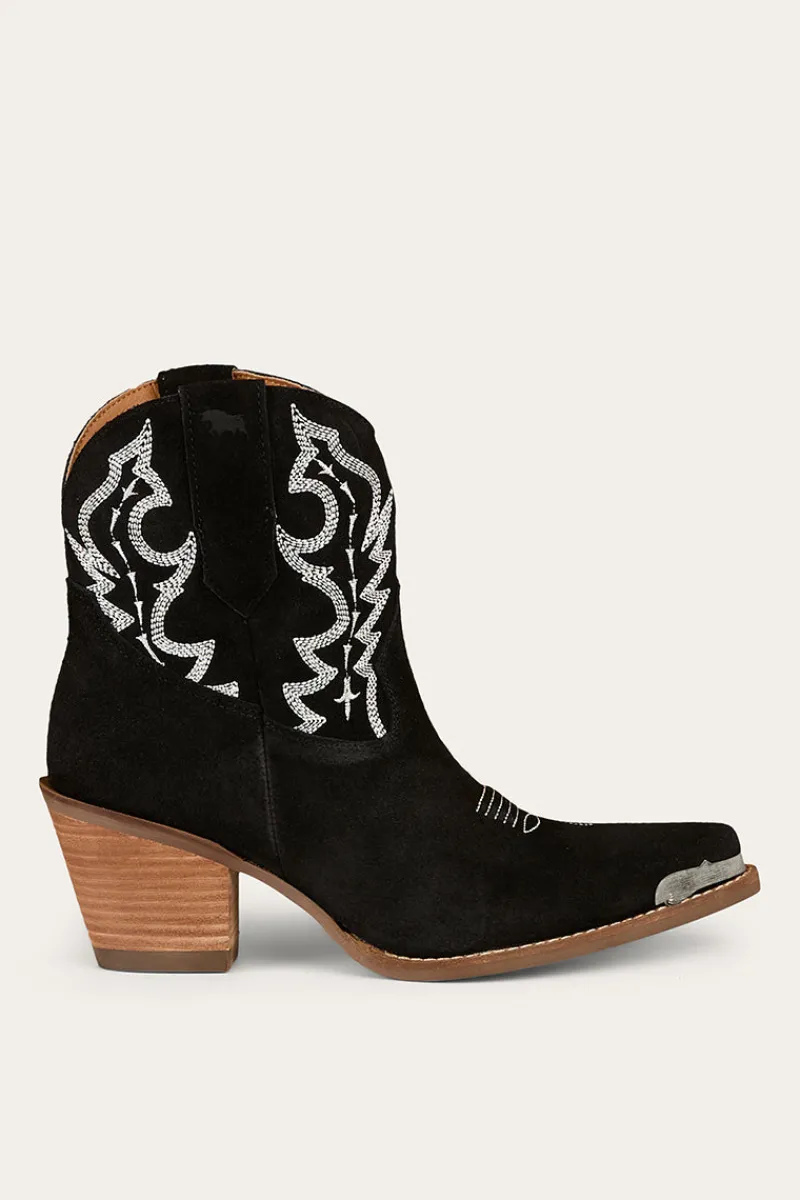 Discount Ringers Western Catalina Womens Western Boot - Black Suede