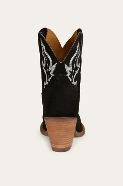Discount Ringers Western Catalina Womens Western Boot - Black Suede