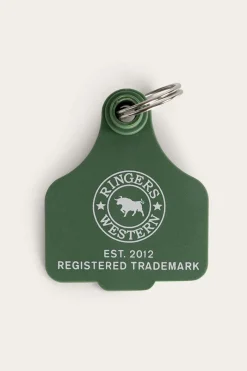 Discount Ringers Western Cattle Tags - Cactus Green