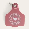 Online Ringers Western Cattle Tags - Dusty Rose
