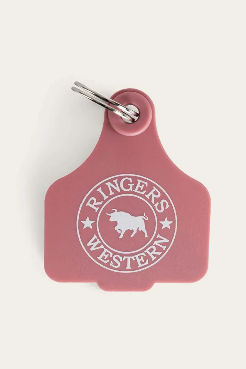 Online Ringers Western Cattle Tags - Dusty Rose