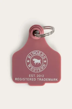 Online Ringers Western Cattle Tags - Dusty Rose
