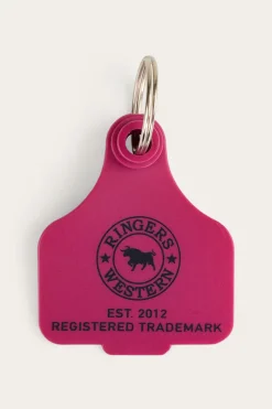 Online Ringers Western Cattle Tags - Magenta