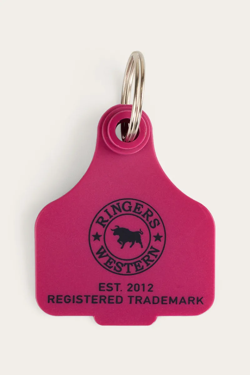 Online Ringers Western Cattle Tags - Magenta
