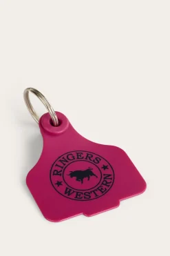 Online Ringers Western Cattle Tags - Magenta