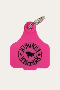 Ringers Western Cattle Tags - Neon Pink