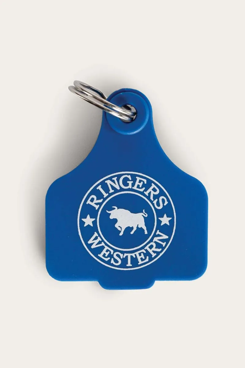 Hot Ringers Western Cattle Tags - Royal Blue