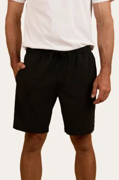 Sale Ringers Western Chaffey Dam Mens Swim Short - Black