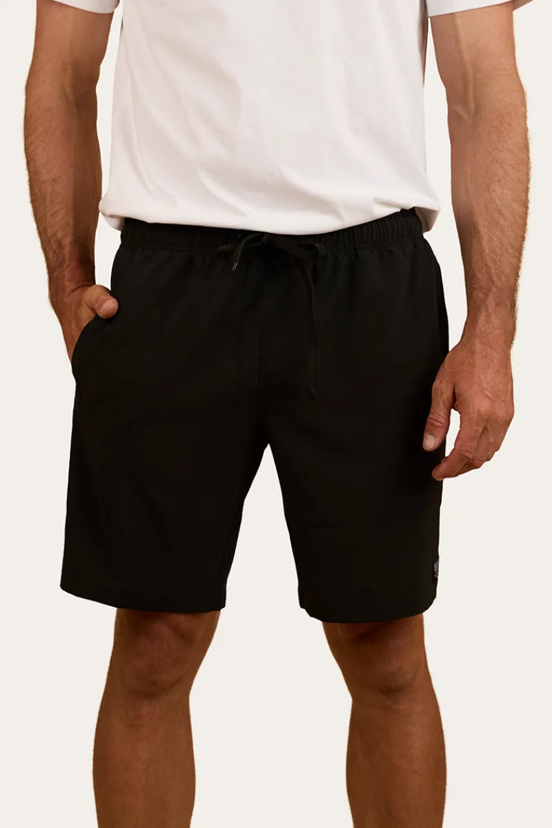 Sale Ringers Western Chaffey Dam Mens Swim Short - Black