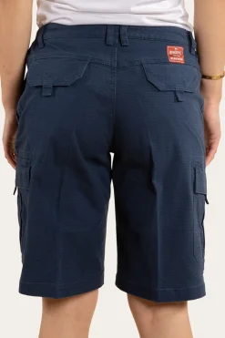 Best Ringers Western Clearwater Womens Ripstop Work Short - Dark Navy