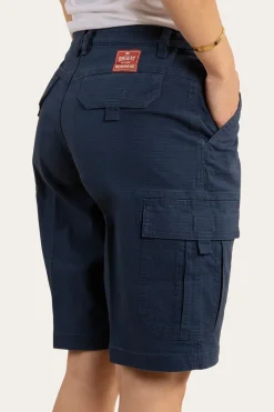 Best Ringers Western Clearwater Womens Ripstop Work Short - Dark Navy